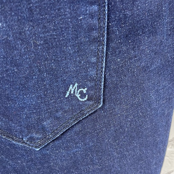 ModCloth Dark Wash Skinny Jeans - Picture 5 of 6